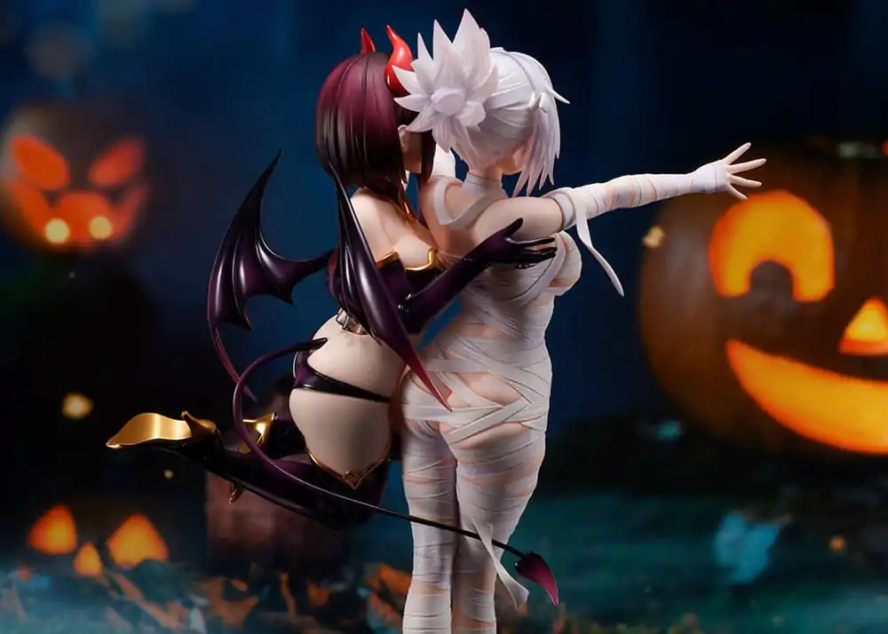 Ayakashi Triangle PVC socha Matsuri Kazamaki & Suzu Kanade & Shirogane 25 cm fotografii produktu
