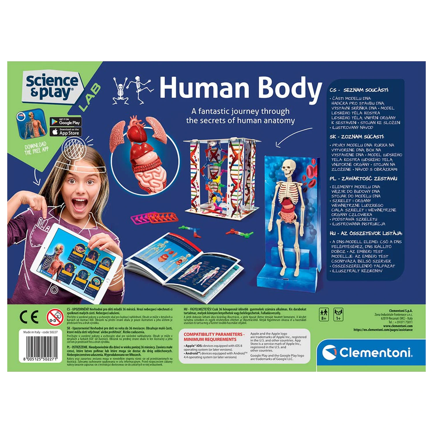 Vědecká herní sada The Human Body Inside You fotografii produktu
