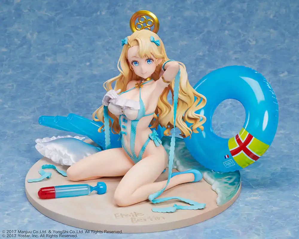 Azur Lane PVC socha 1/4 Emile Bertin plavky Côte d'Azur 21 cm fotografii produktu