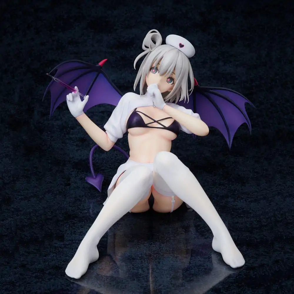 Azur Lane PVC socha 1/4 Manchester: Půlnoční ďábel v bílém 18 cm fotografii produktu