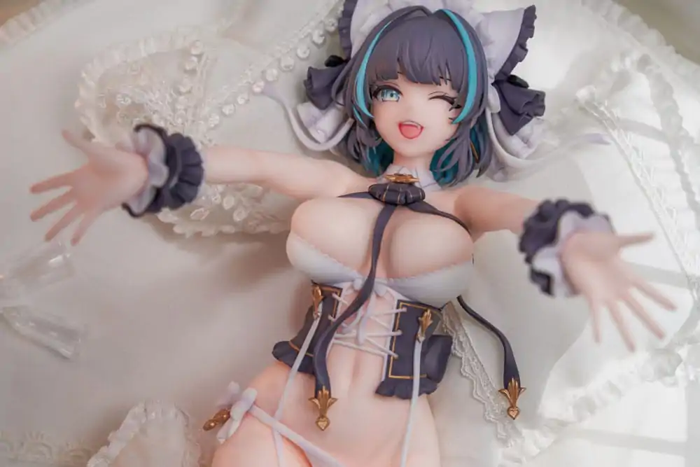 Azur Lane PVC socha 1/6 Cheshire objímající povlak na polštář ilustrace verze 25 cm fotografii produktu