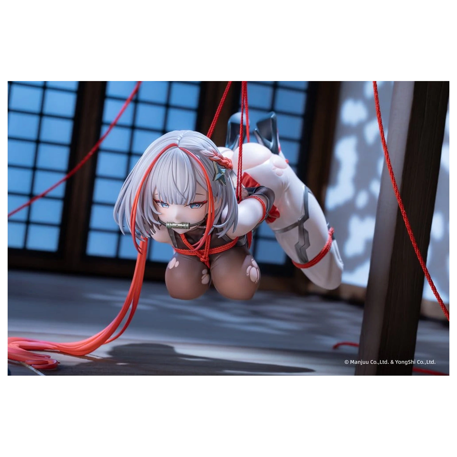 Azur Lane PVC figurka 1/6 I-404 Dance of Crimson Strings Ver. Special Edition s vitrínou 26 cm fotografii produktu