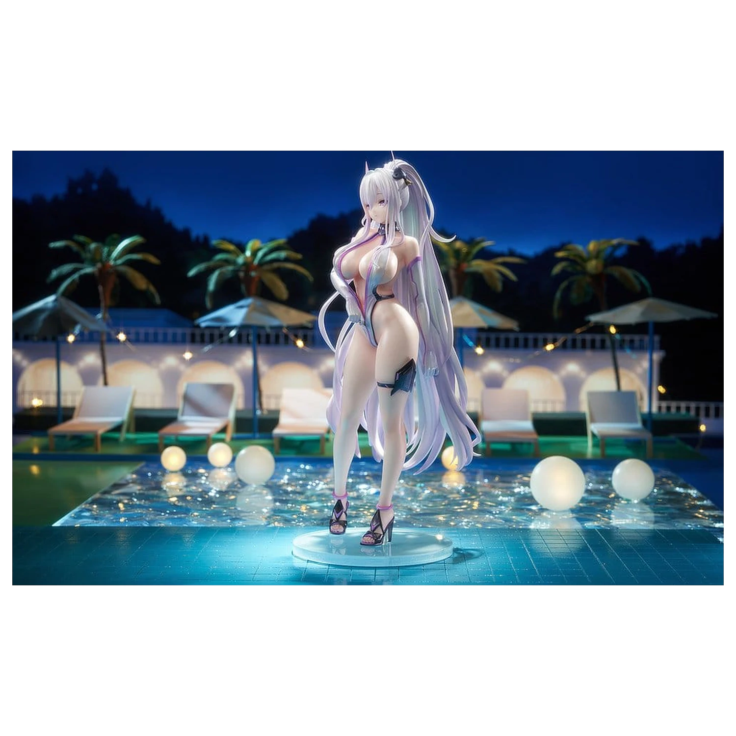 Azur Lane PVC figurka 1/6 Kearsarge Nightpool 28 cm fotografii produktu