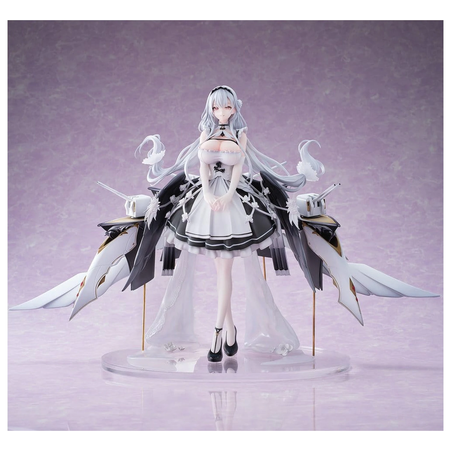Azur Lane PVC figurka 1/6 Shira Heavy Armament Ver. 26 cm fotografii produktu