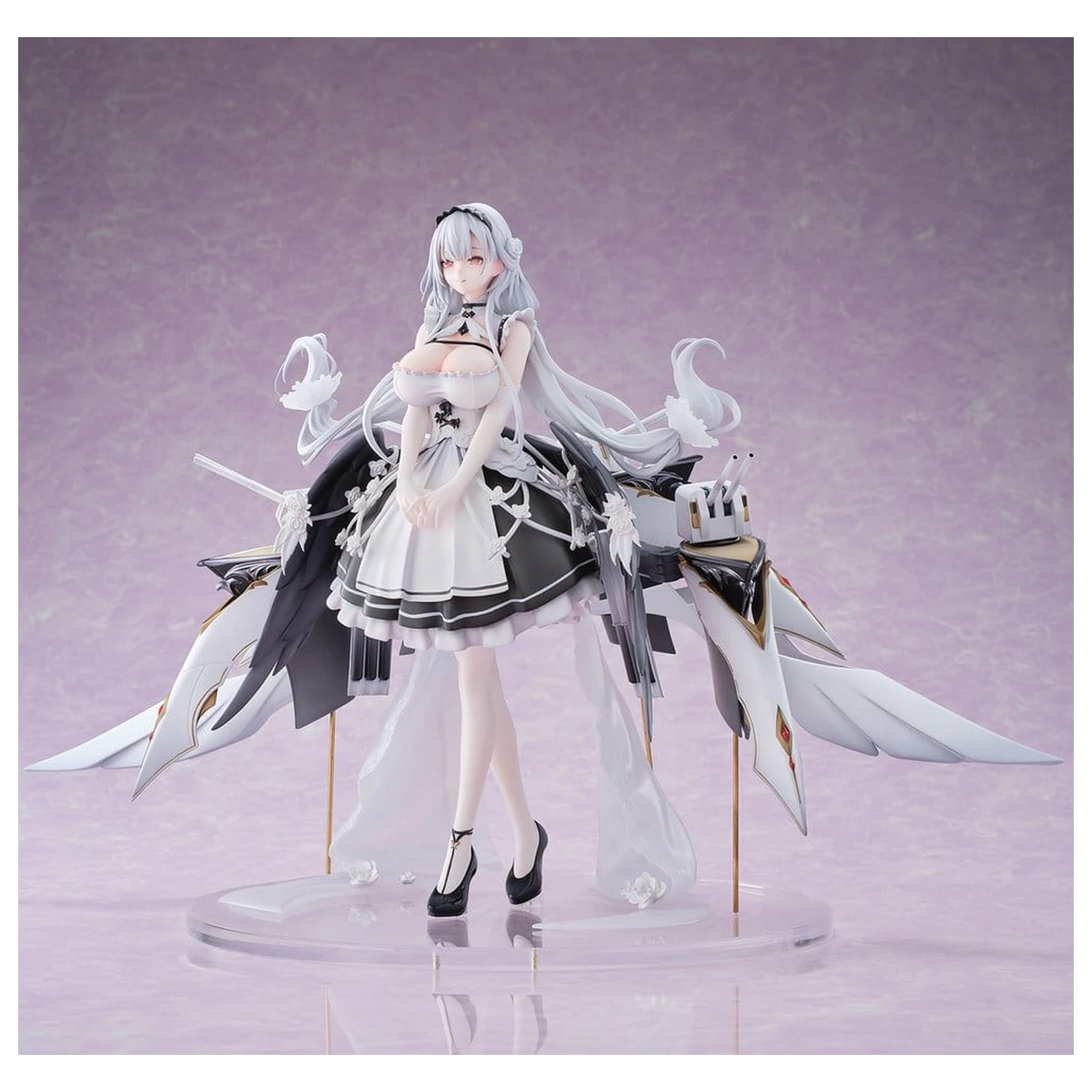 Azur Lane PVC figurka 1/6 Shira Heavy Armament Ver. 26 cm fotografii produktu