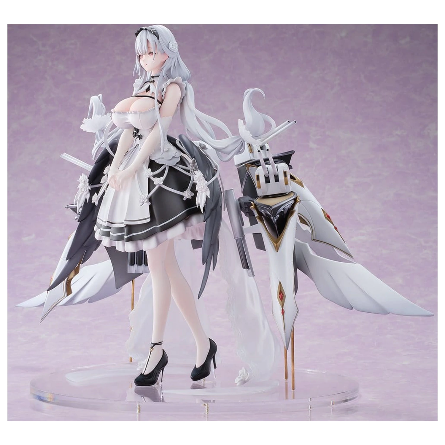 Azur Lane PVC figurka 1/6 Shira Heavy Armament Ver. 26 cm fotografii produktu