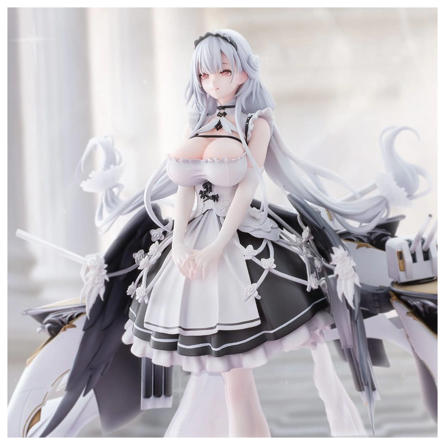 Azur Lane PVC figurka 1/6 Shira Heavy Armament Ver. 26 cm fotografii produktu