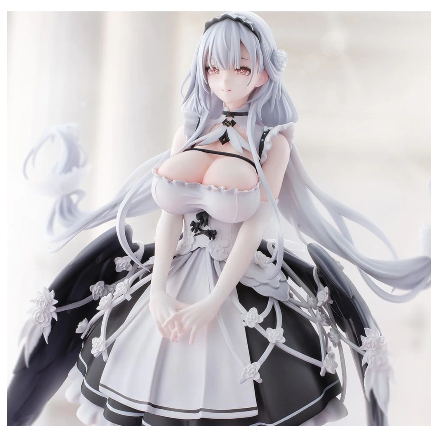 Azur Lane PVC figurka 1/6 Shira Light Equipment Ver. 26 cm fotografii produktu