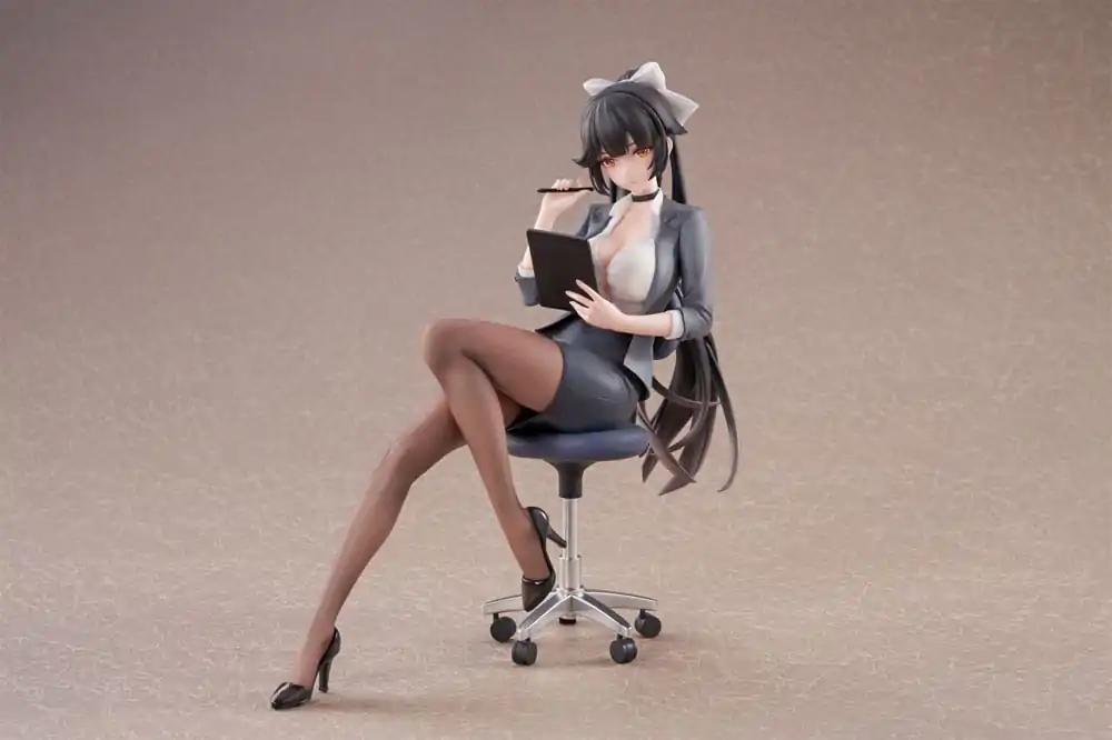 Azur Lane PVC Socha 1/6 Takao Office Lady Verze 18 cm fotografii produktu