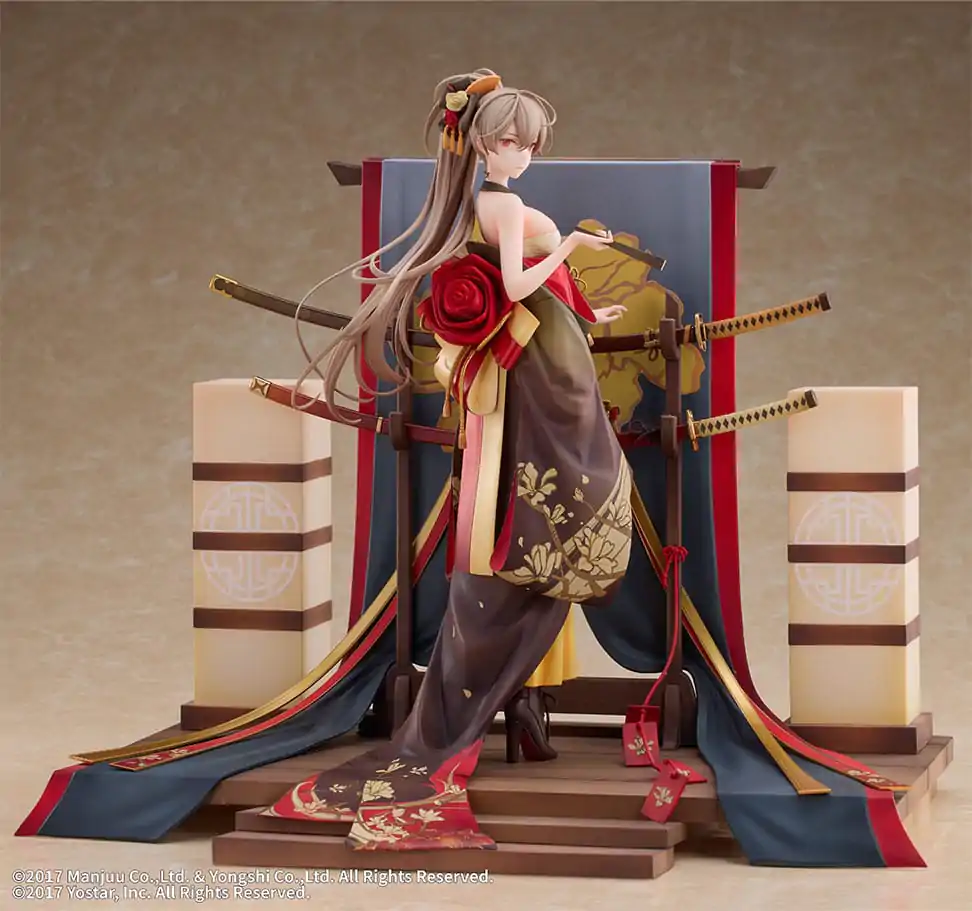 Azur Lane PVC socha 1/7 Jean Bart Marine Sword Premier Neige Ver. 26 cm fotografii produktu