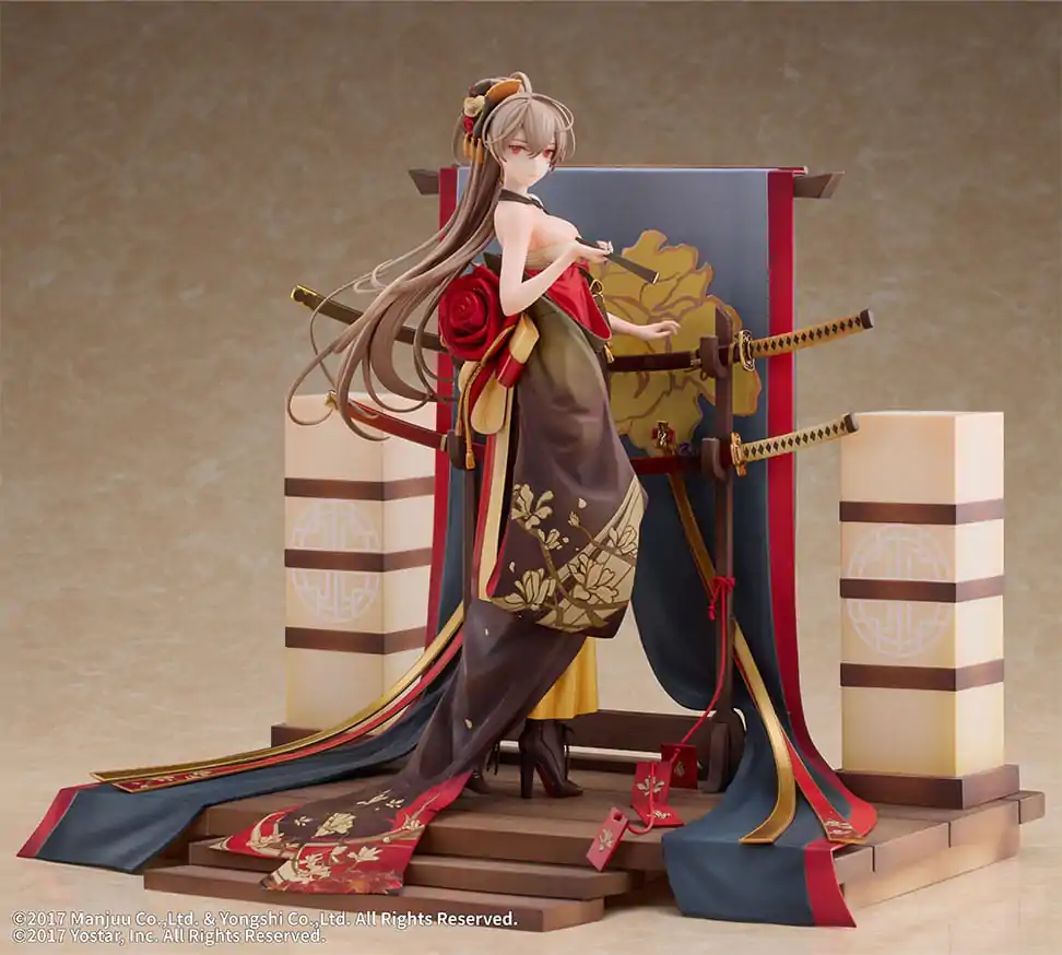 Azur Lane PVC socha 1/7 Jean Bart Marine Sword Premier Neige Ver. 26 cm fotografii produktu