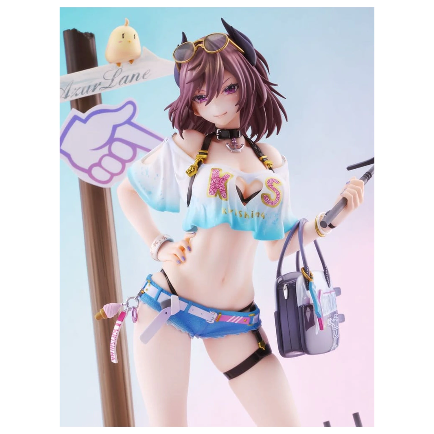 Azur Lane PVC Figurka 1/7 Kirishima Bravely Summer 28 cm fotografii produktu