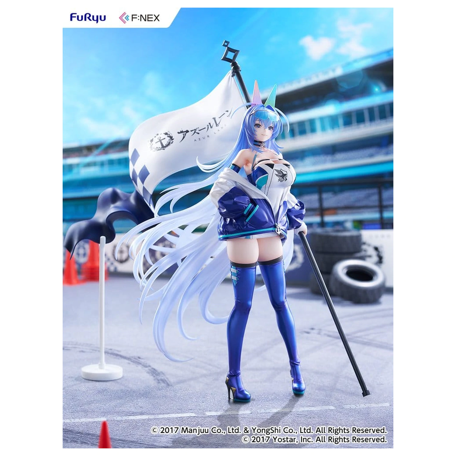 Azur Lane PVC Figurka 1/7 New Jersey IRF2024 Ver. 30 cm fotografii produktu