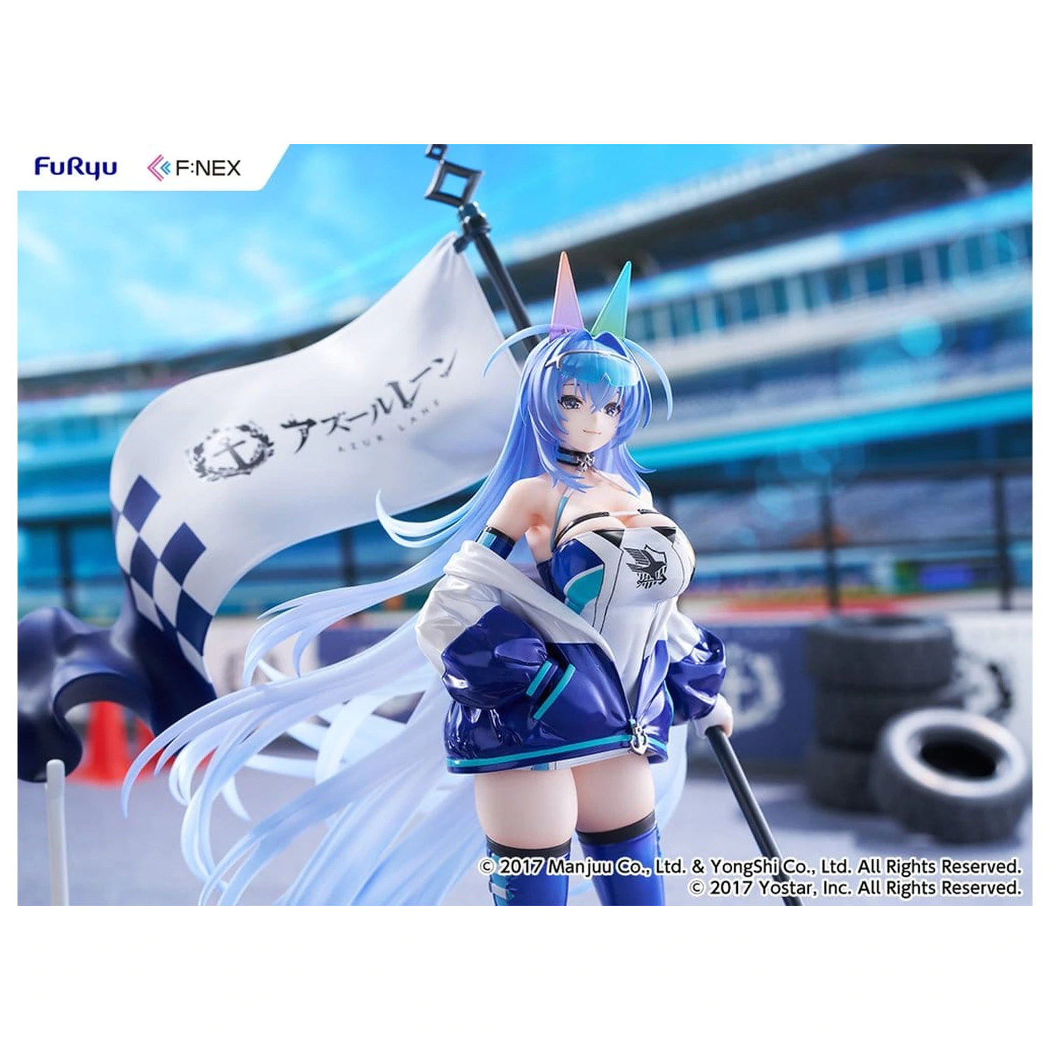 Azur Lane PVC Figurka 1/7 New Jersey IRF2024 Ver. 30 cm fotografii produktu