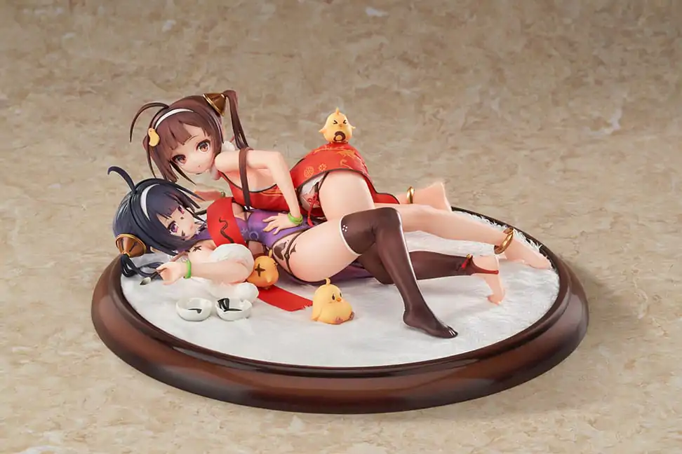 Azur Lane PVC Socha 1/7 Ping Hai & Ning Hai 12 cm fotografii produktu