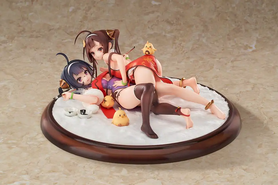 Azur Lane PVC Socha 1/7 Ping Hai & Ning Hai 12 cm fotografii produktu