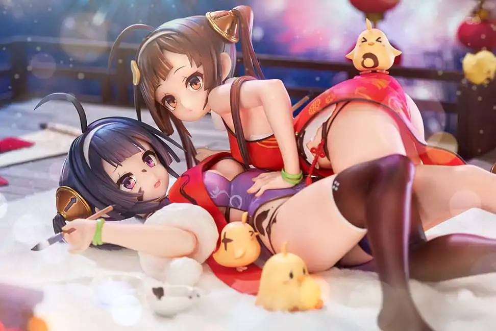 Azur Lane PVC Socha 1/7 Ping Hai & Ning Hai 12 cm fotografii produktu