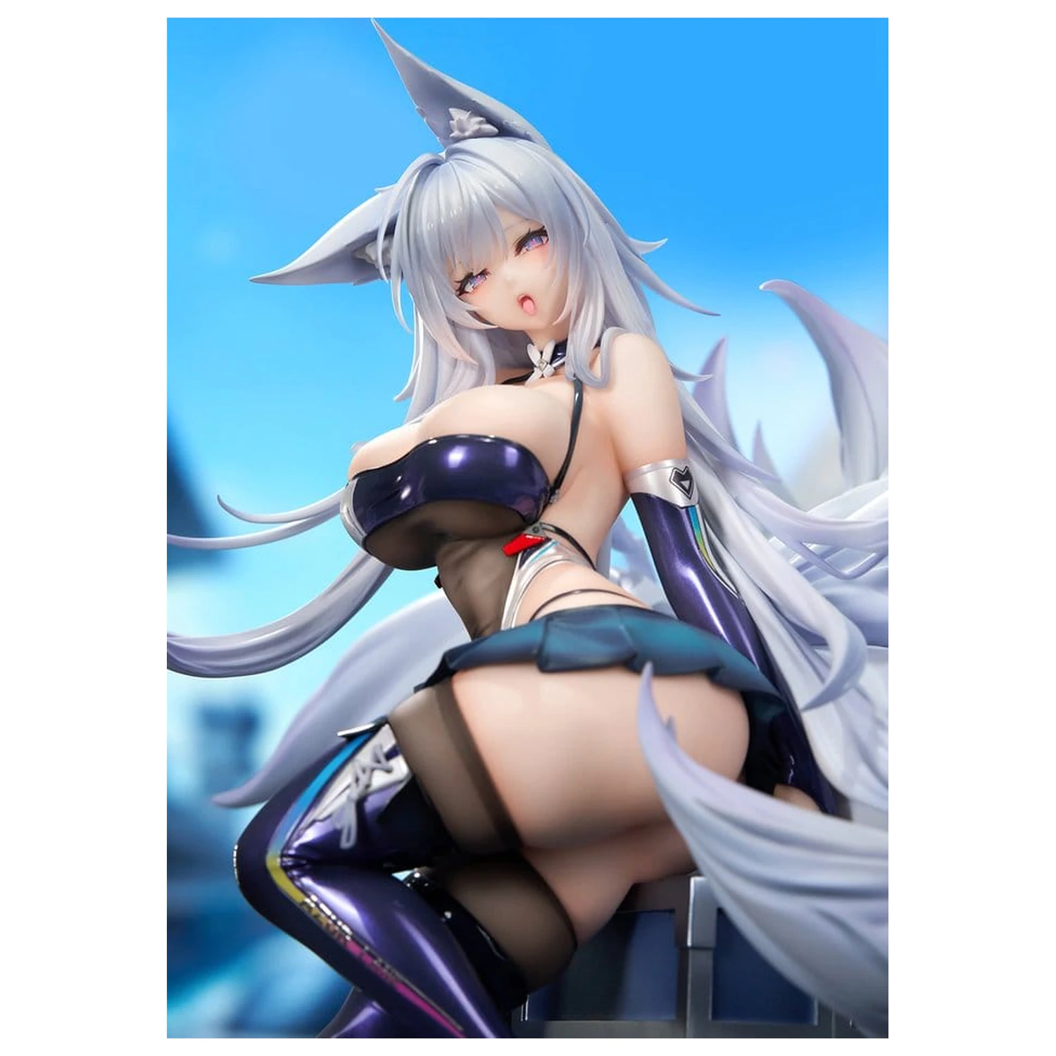 Azur Lane PVC Figurka 1/7 Shinano Moonlit Chrome Ver. Akrylová speciální edice s displejem 25 cm fotografii produktu