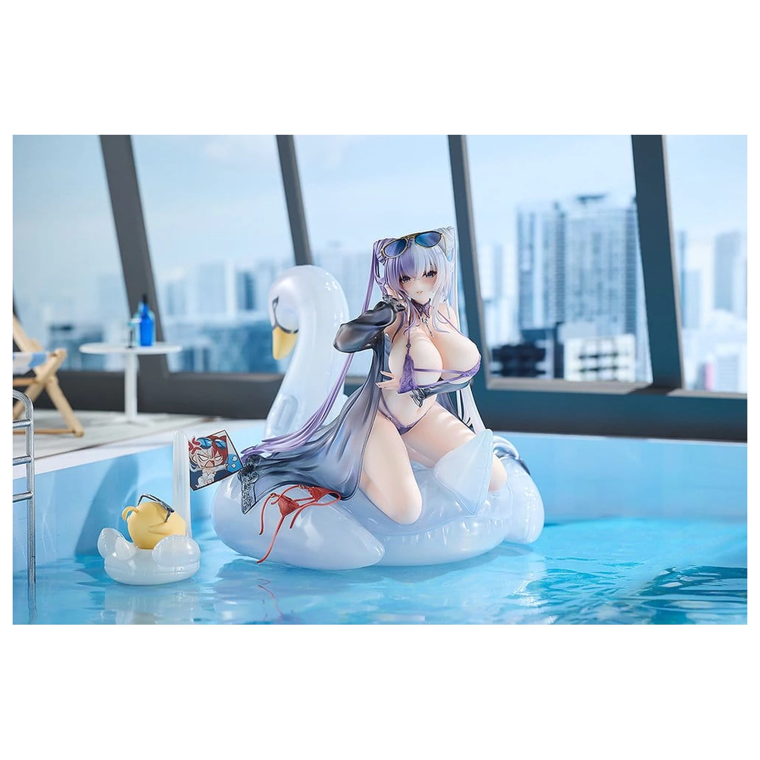 Azur Lane PVC figurka 1/7 Ying Swei Blue Waves, Limpid Summer Ver. 18 cm fotografii produktu