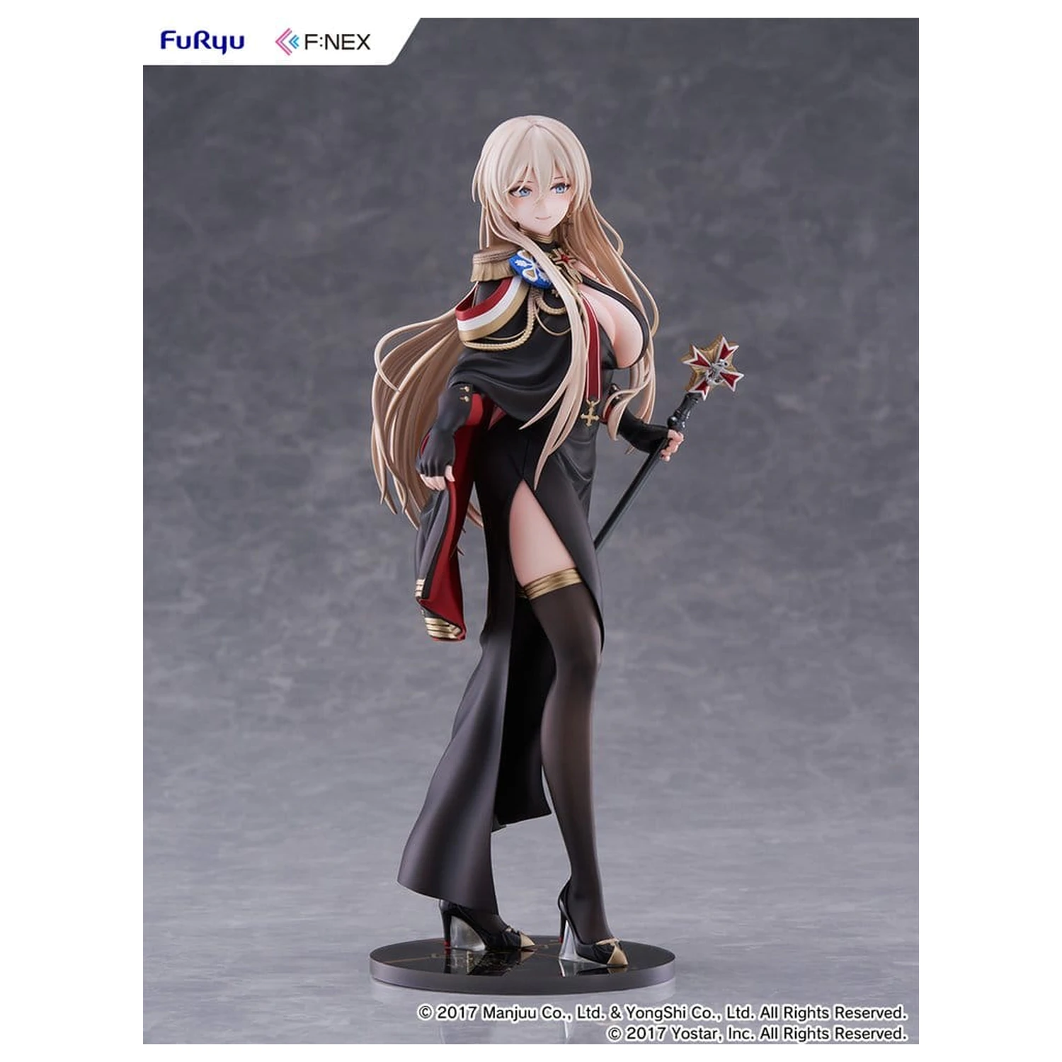 Azur Lane F:NEX PVC Figurka 1/7 Bismarck Formal Dress Ver. 25 cm fotografii produktu