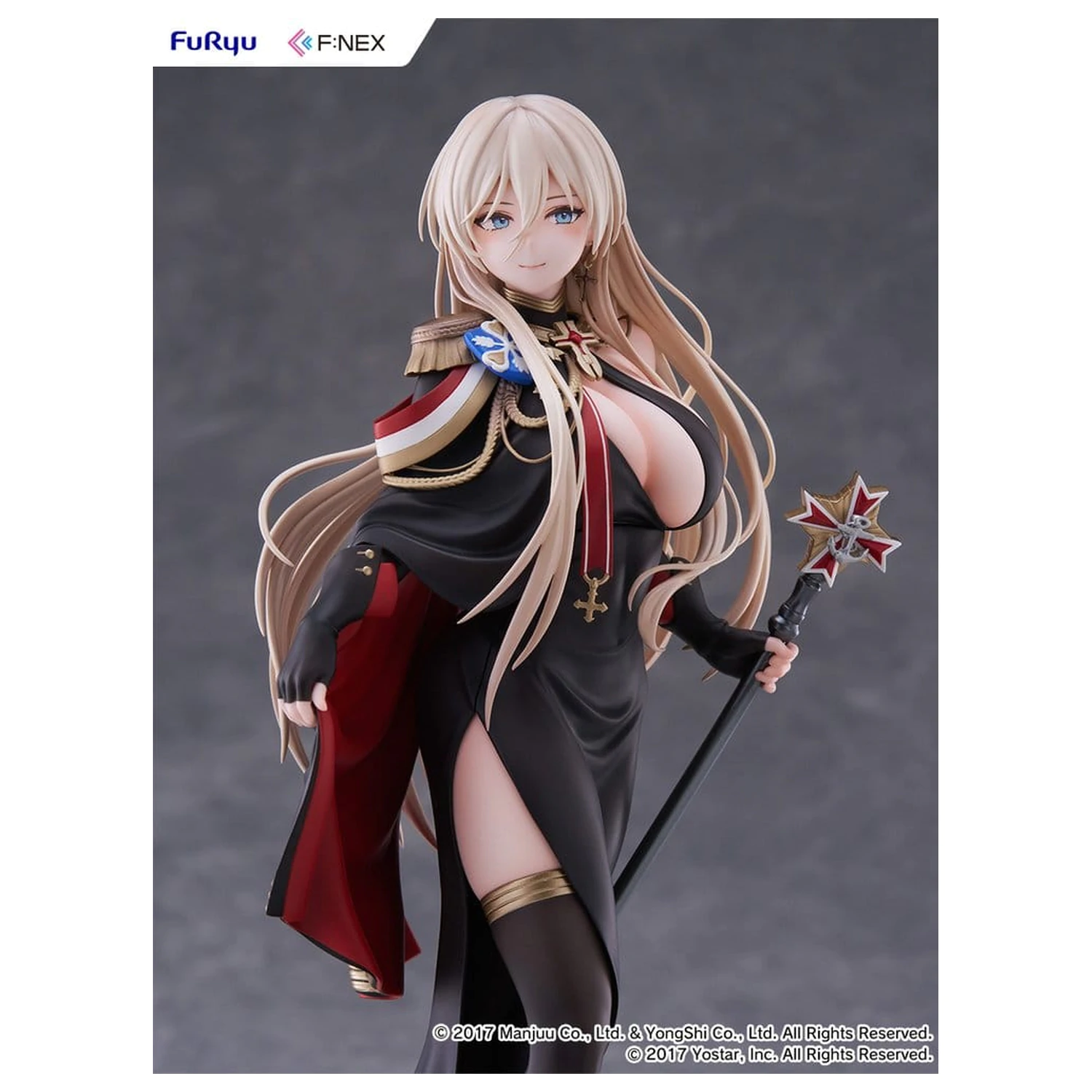 Azur Lane F:NEX PVC Figurka 1/7 Bismarck Formal Dress Ver. 25 cm fotografii produktu