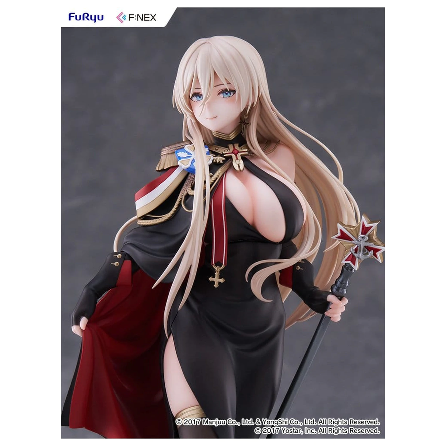 Azur Lane F:NEX PVC Figurka 1/7 Bismarck Formal Dress Ver. 25 cm fotografii produktu