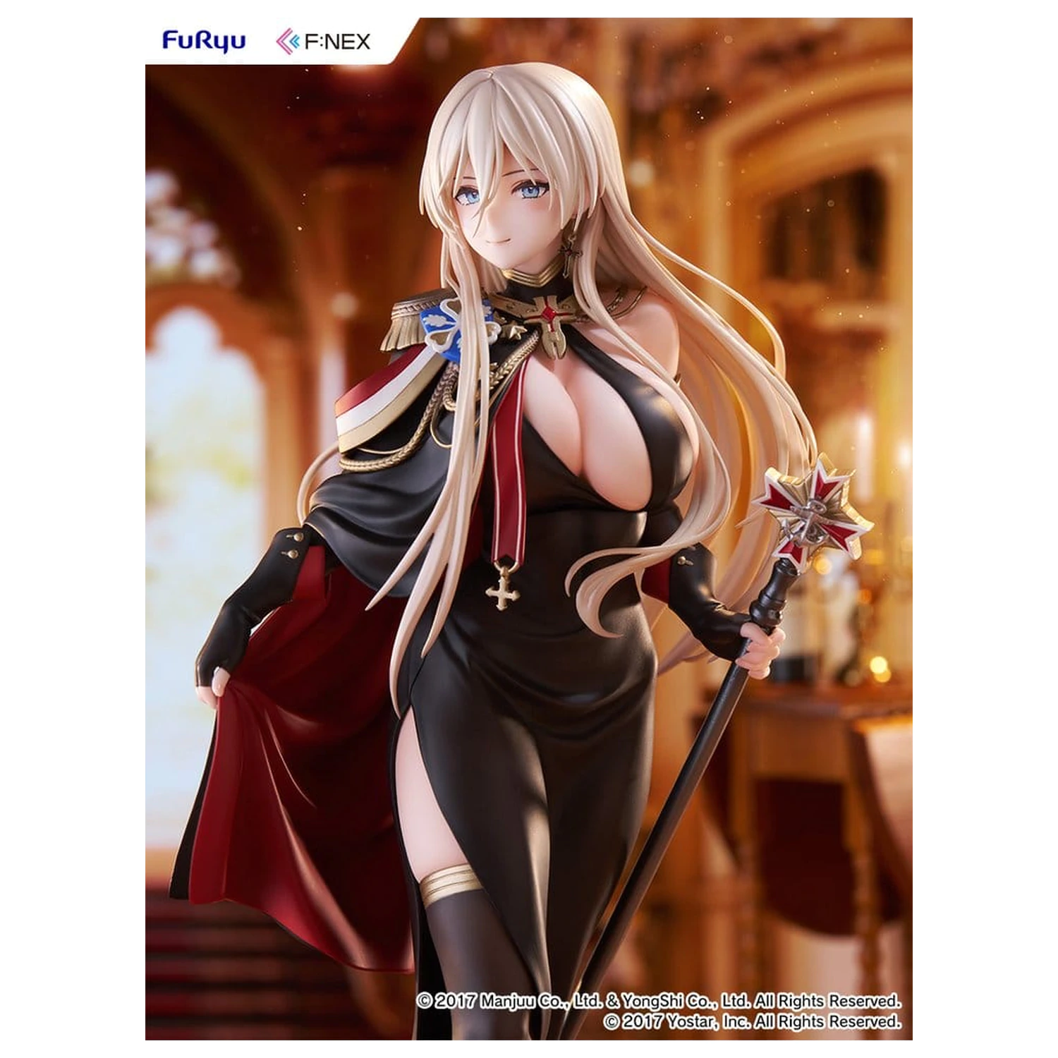 Azur Lane F:NEX PVC Figurka 1/7 Bismarck Formal Dress Ver. 25 cm fotografii produktu