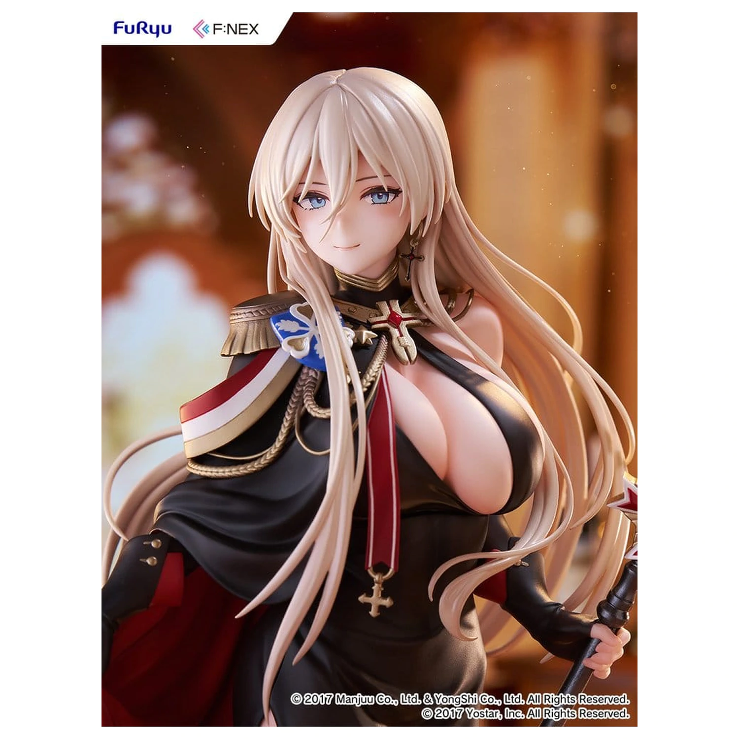 Azur Lane F:NEX PVC Figurka 1/7 Bismarck Formal Dress Ver. 25 cm fotografii produktu