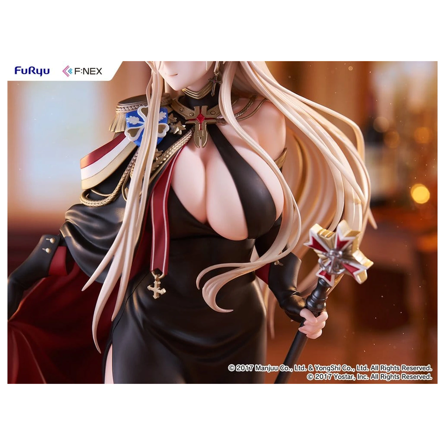 Azur Lane F:NEX PVC Figurka 1/7 Bismarck Formal Dress Ver. 25 cm fotografii produktu