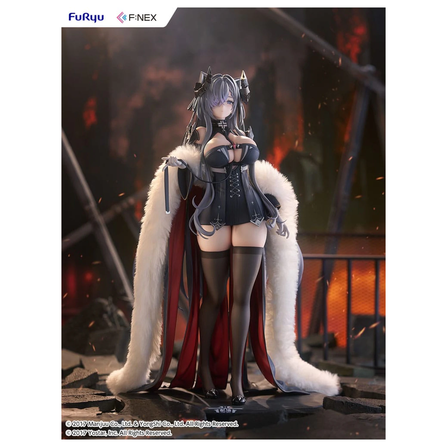 Azur Lane F:Nex PVC socha 1/6 August von Parseval 29 cm fotografii produktu