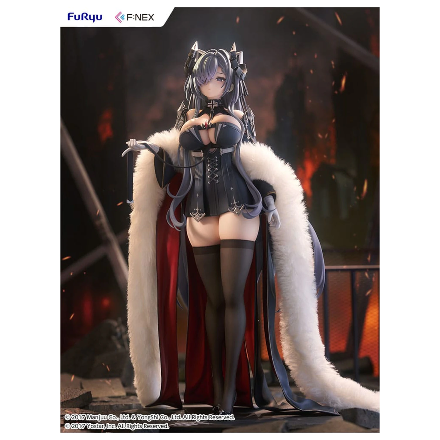 Azur Lane F:Nex PVC socha 1/6 August von Parseval 29 cm fotografii produktu