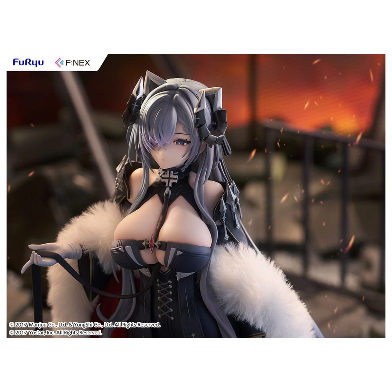 Azur Lane F:Nex PVC socha 1/6 August von Parseval 29 cm fotografii produktu