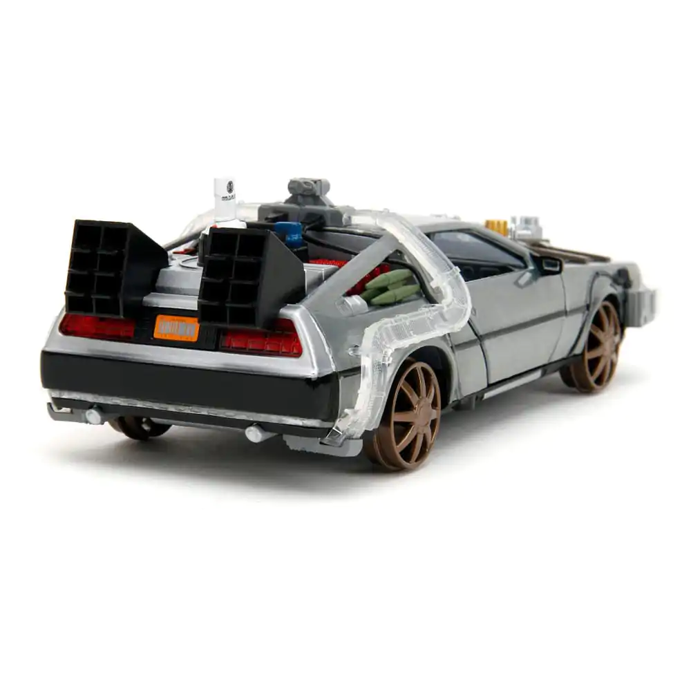 Back to the Future 3 Diecast Model 1/24 Model stroje času 4" fotografii produktu