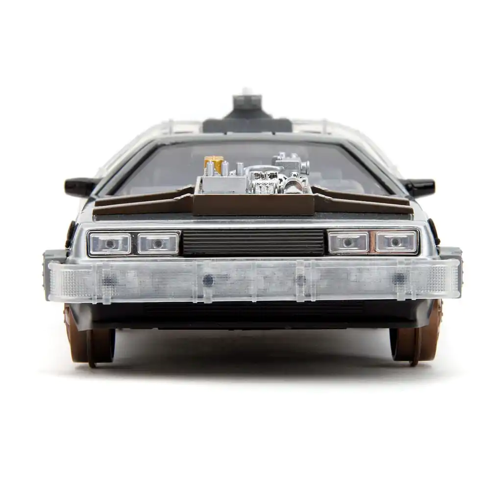 Back to the Future 3 Diecast Model 1/24 Model stroje času 4" fotografii produktu