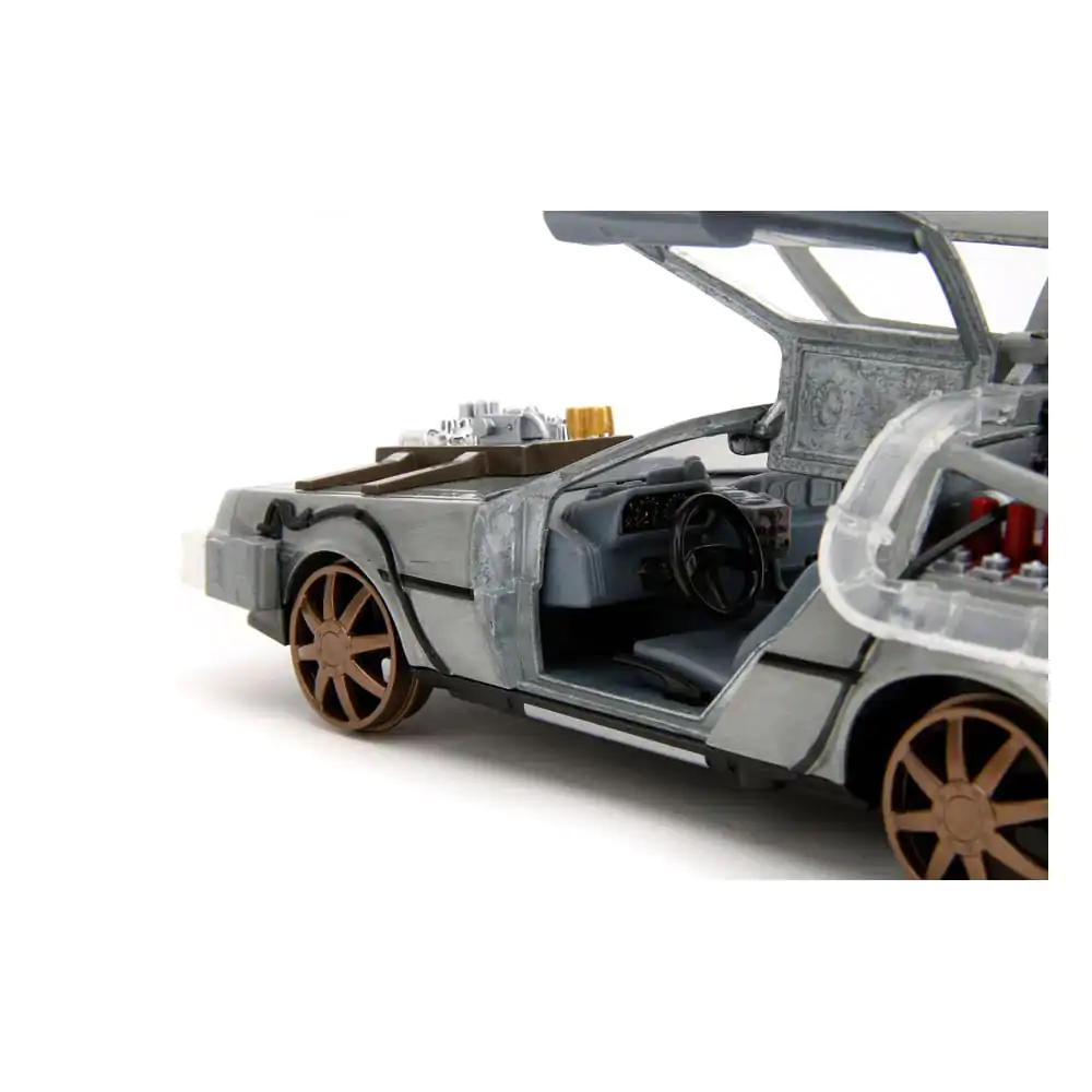 Back to the Future 3 Diecast Model 1/24 Model stroje času 4" fotografii produktu