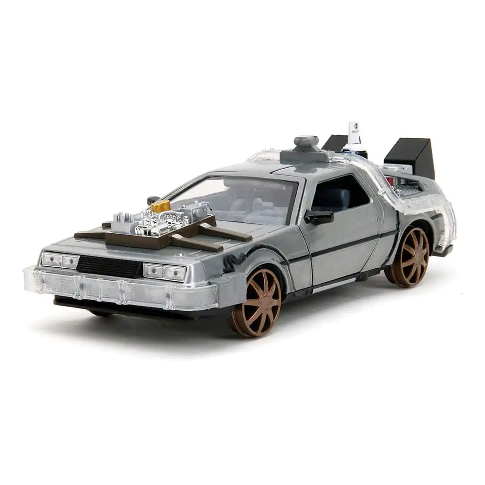 Back to the Future 3 Diecast Model 1/24 Model stroje času 4" fotografii produktu