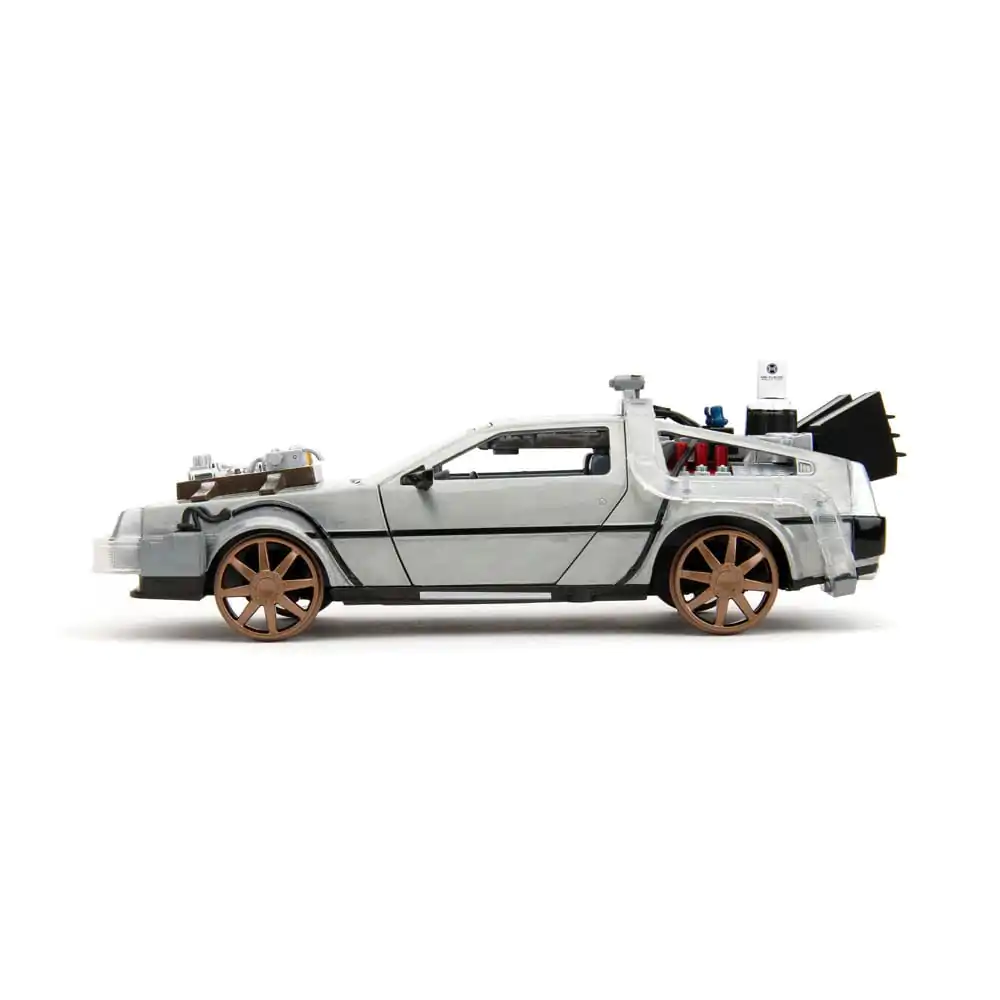 Back to the Future 3 Diecast Model 1/24 Model stroje času 4" fotografii produktu