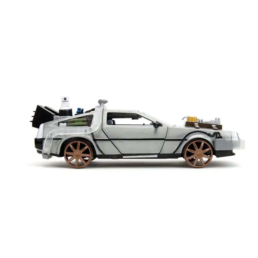 Back to the Future 3 Diecast Model 1/24 Model stroje času 4" fotografii produktu