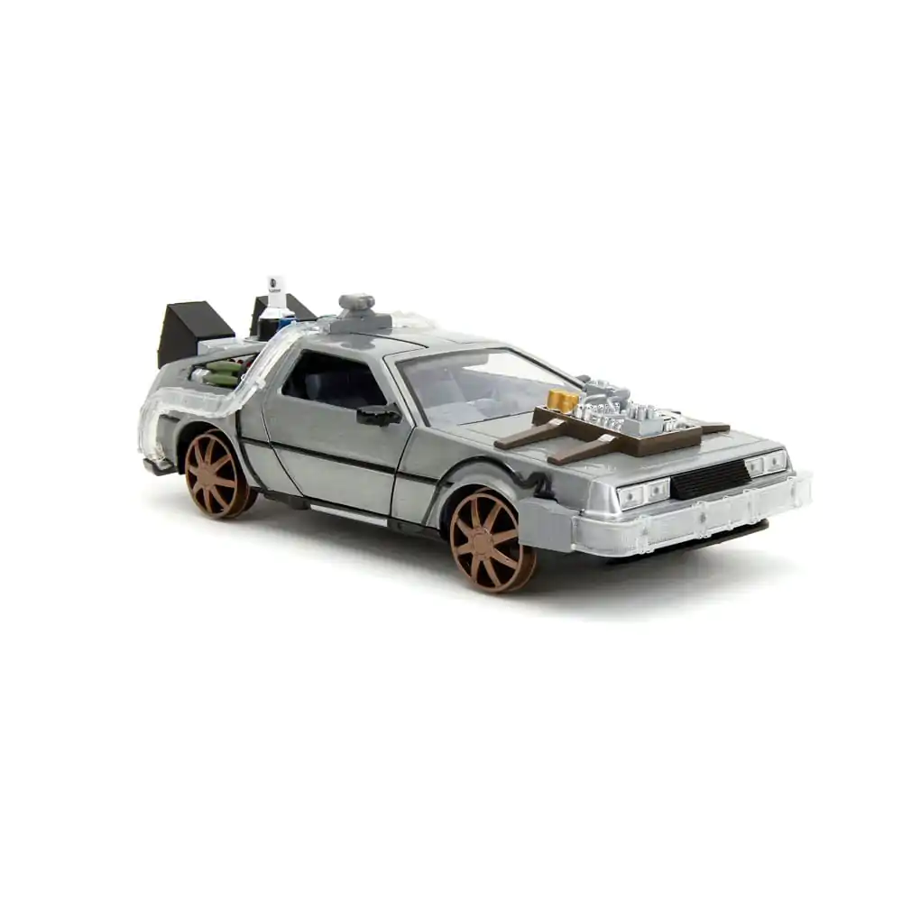 Back to the Future 3 Diecast Model 1/24 Model stroje času 4" fotografii produktu