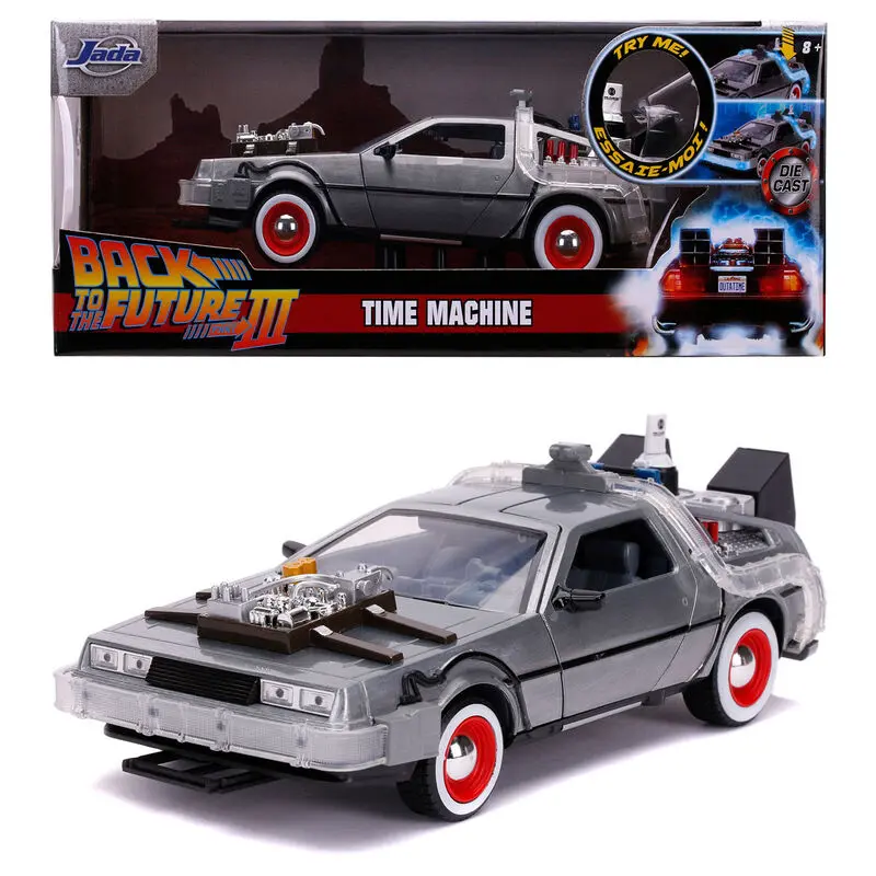Back to the Future 3 DeLorean auto fotografii produktu