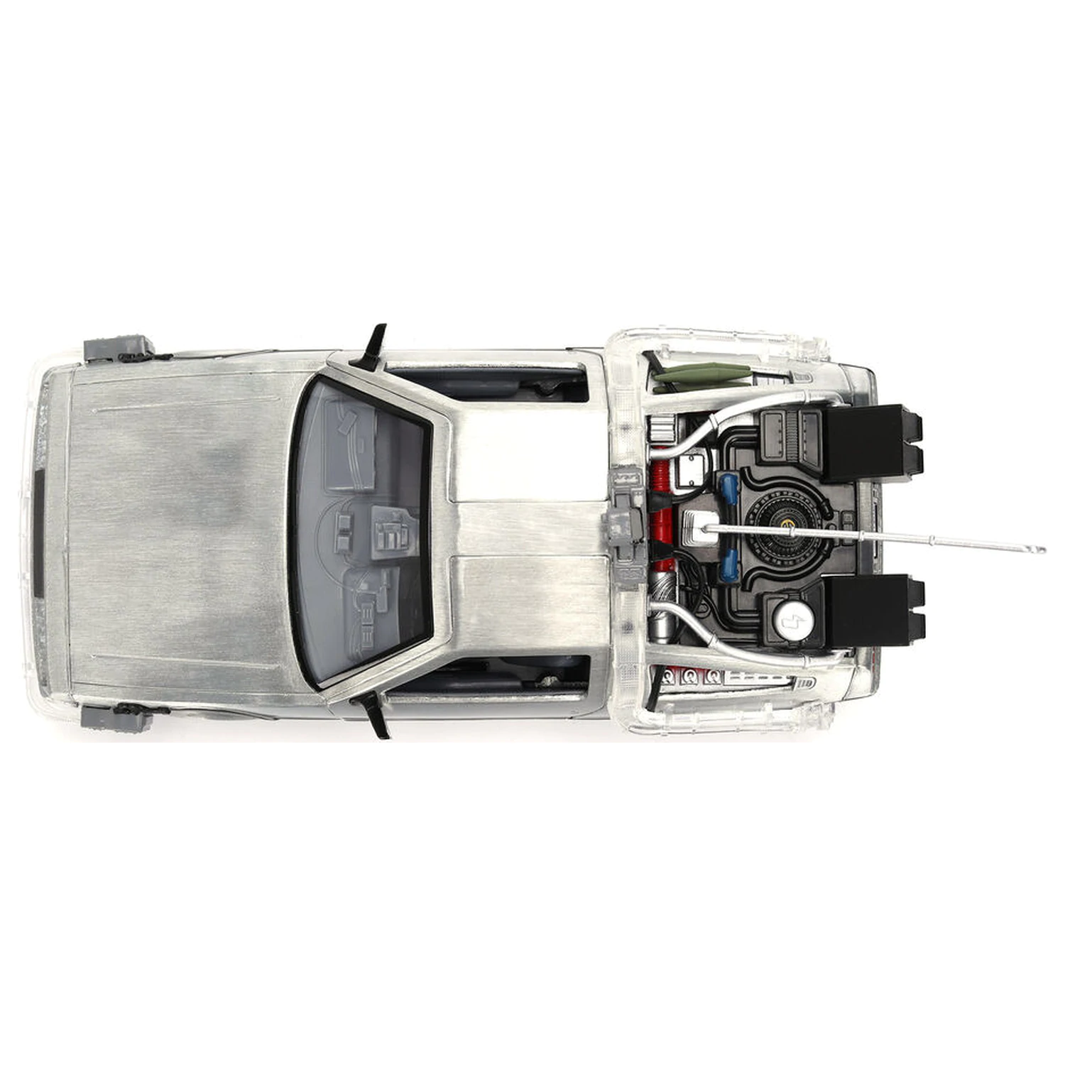 Back to the Future 40th Anniversary Time Machine Hollywood Rides replika DeLorean fotografii produktu