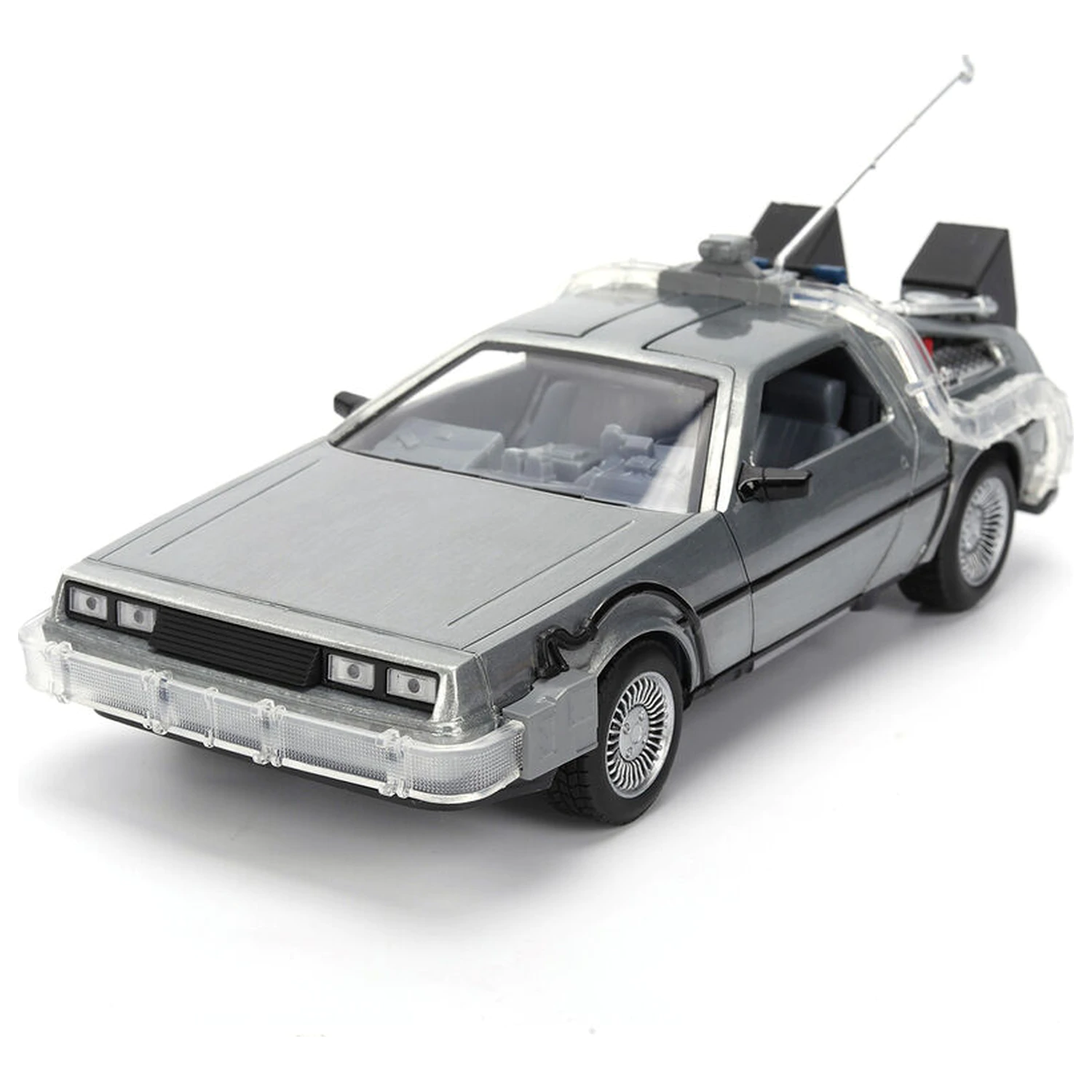 Back to the Future 40th Anniversary Time Machine Hollywood Rides replika DeLorean fotografii produktu