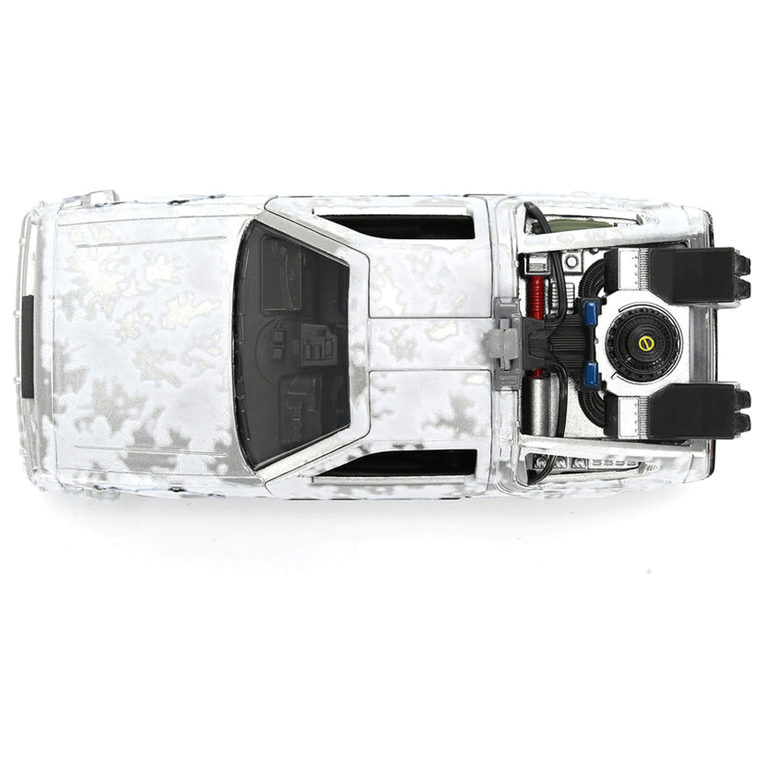 Back to the Future 40th Anniversary Time Machine Ice Effect DeLorean replika fotografii produktu