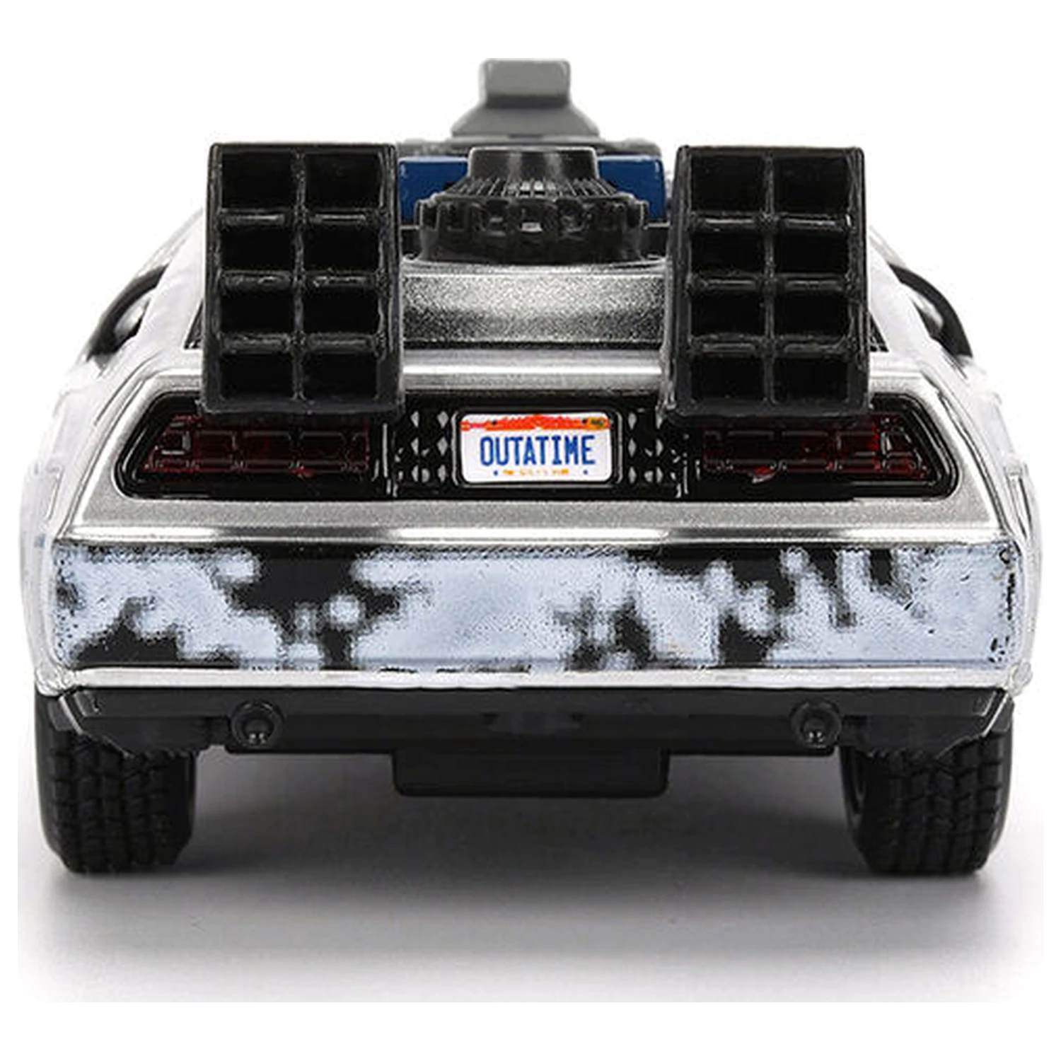 Back to the Future 40th Anniversary Time Machine Ice Effect DeLorean replika fotografii produktu