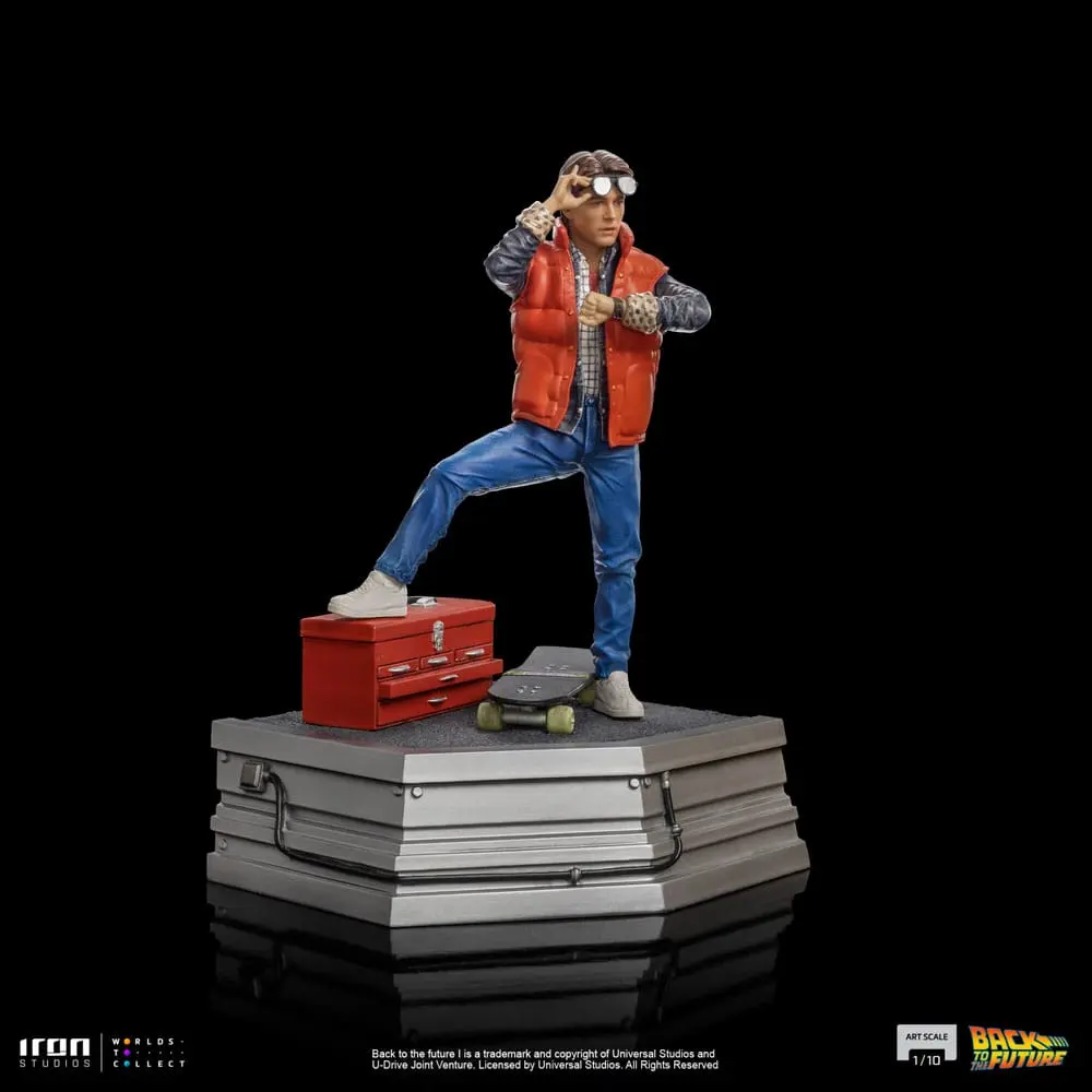 Socha v měřítku 1/10 Back to the Future Art Marty McFly 20 cm fotografii produktu