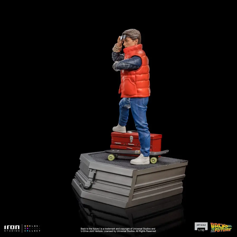 Socha v měřítku 1/10 Back to the Future Art Marty McFly 20 cm fotografii produktu