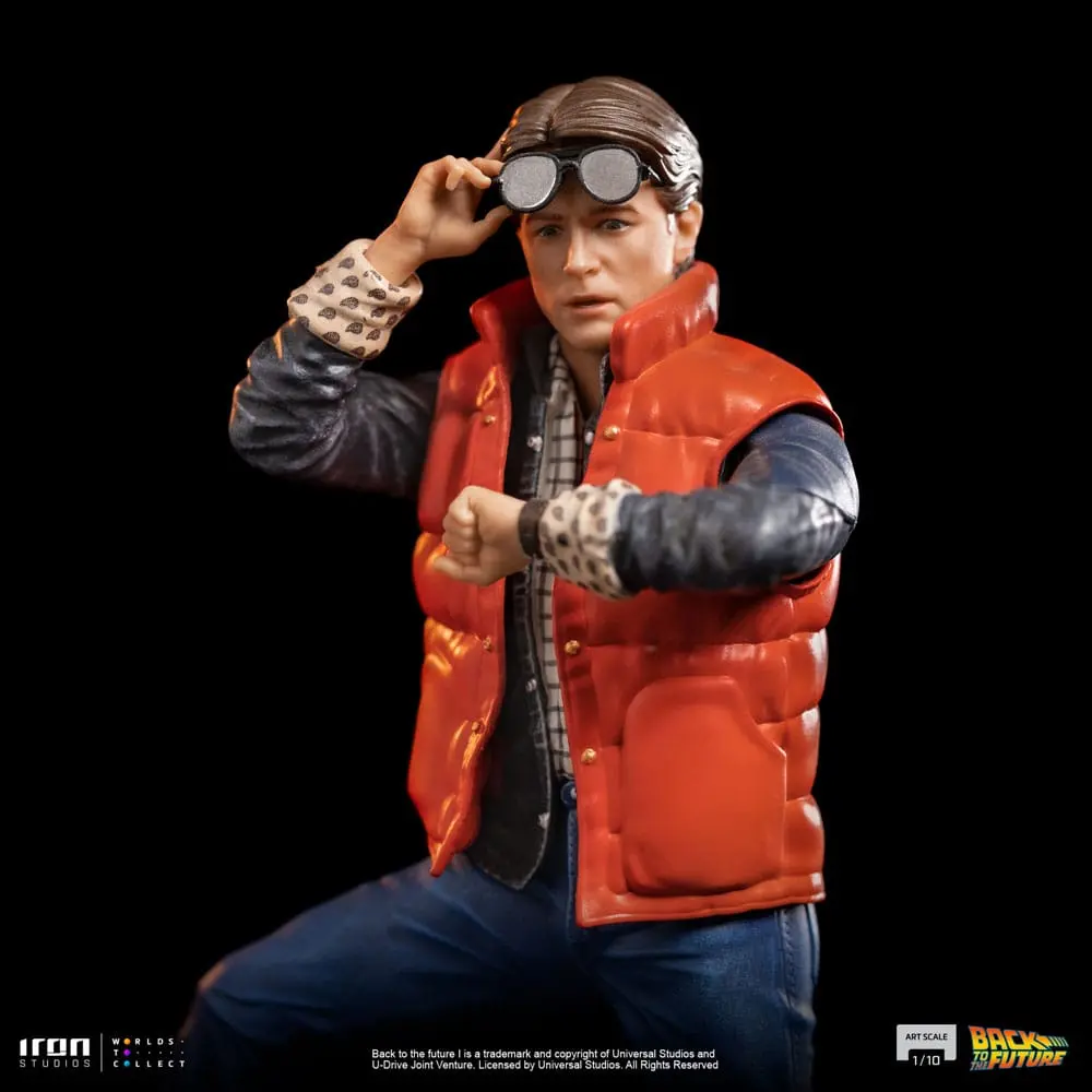 Socha v měřítku 1/10 Back to the Future Art Marty McFly 20 cm fotografii produktu