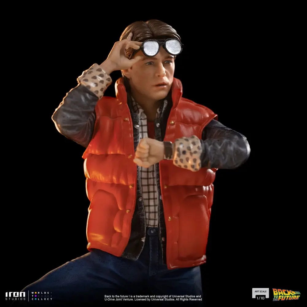 Socha v měřítku 1/10 Back to the Future Art Marty McFly 20 cm fotografii produktu