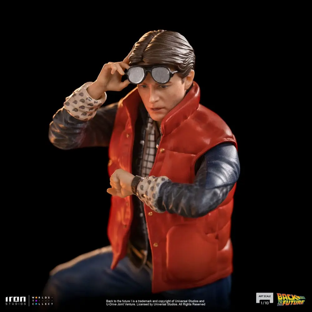 Socha v měřítku 1/10 Back to the Future Art Marty McFly 20 cm fotografii produktu