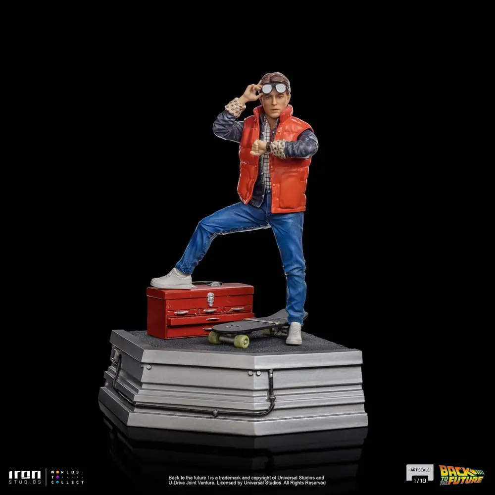 Socha v měřítku 1/10 Back to the Future Art Marty McFly 20 cm fotografii produktu